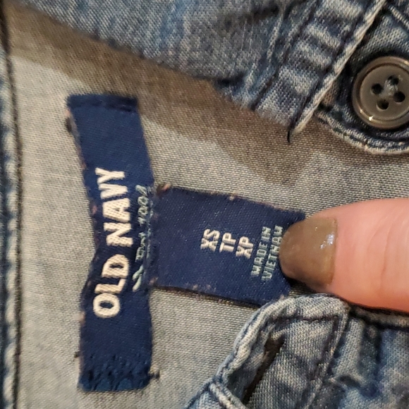 Women's Denim Button Down - Picture 2 of 5